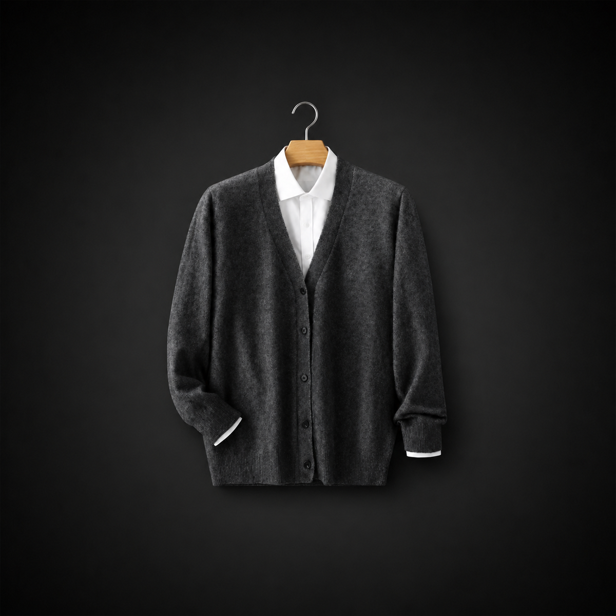 The Kensington Taupe Cardigan