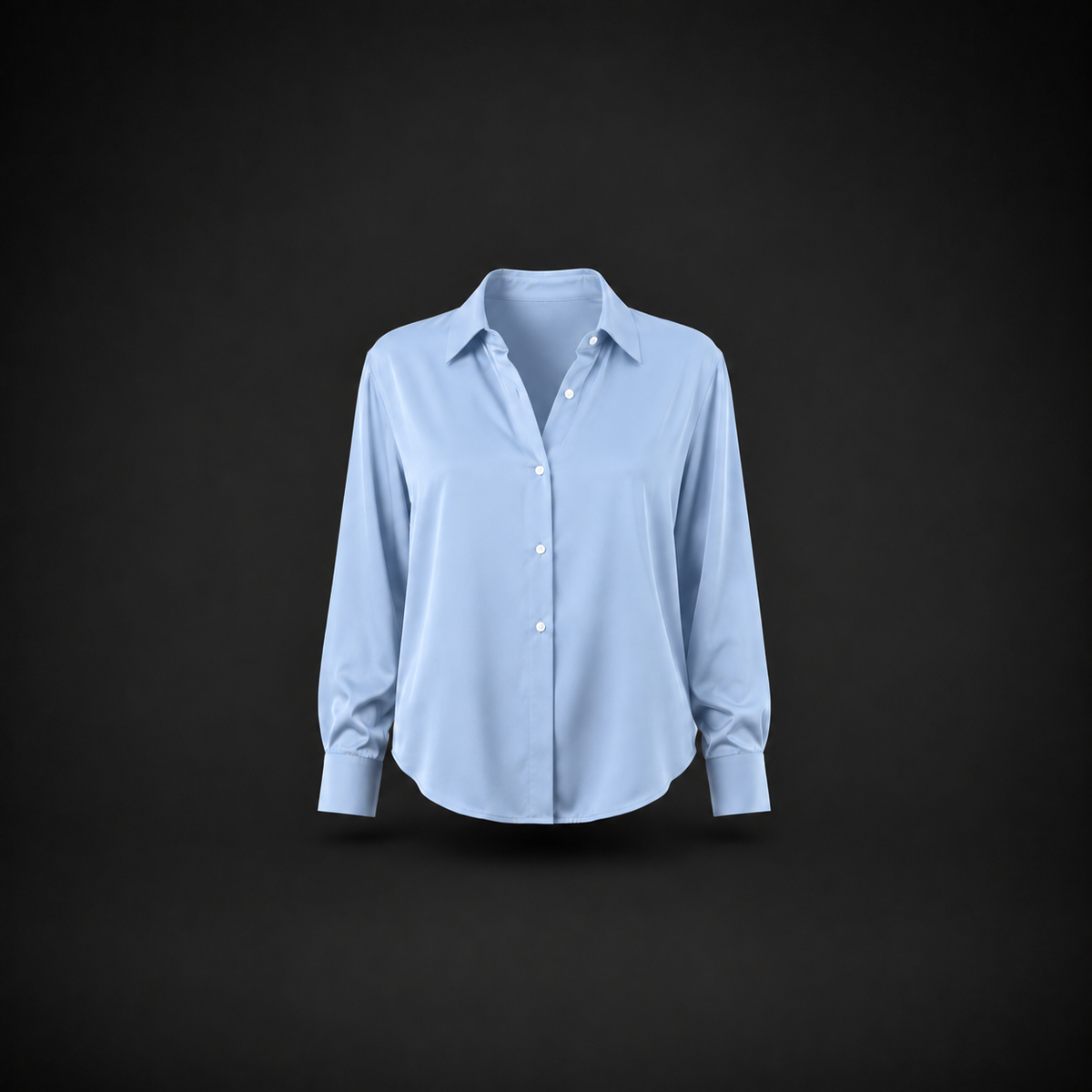 The Celeste Satin Blouse