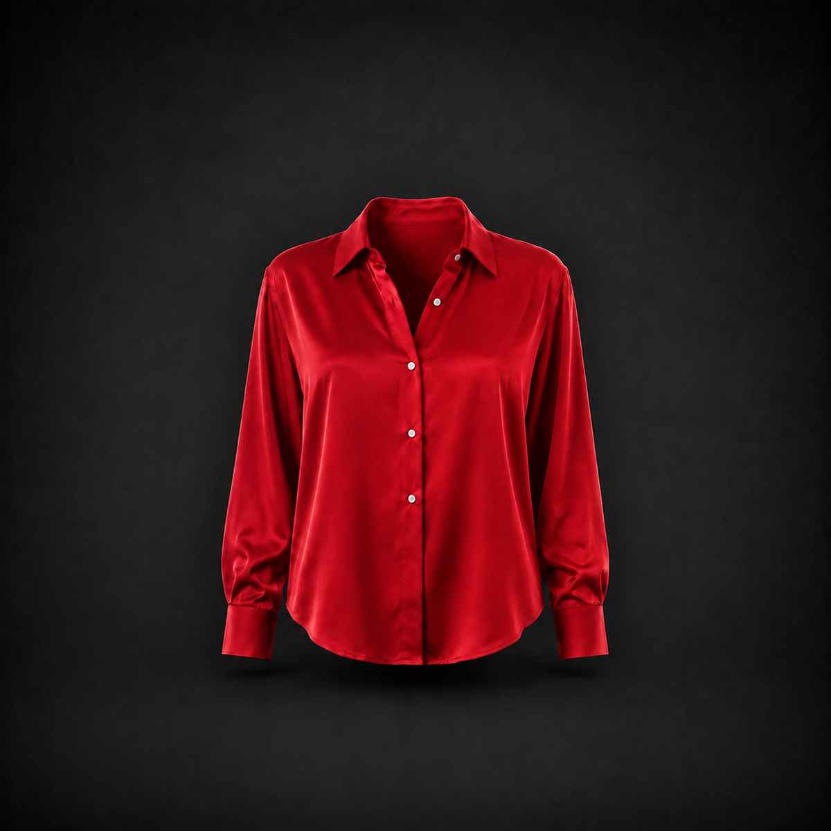 The Celeste Satin Blouse