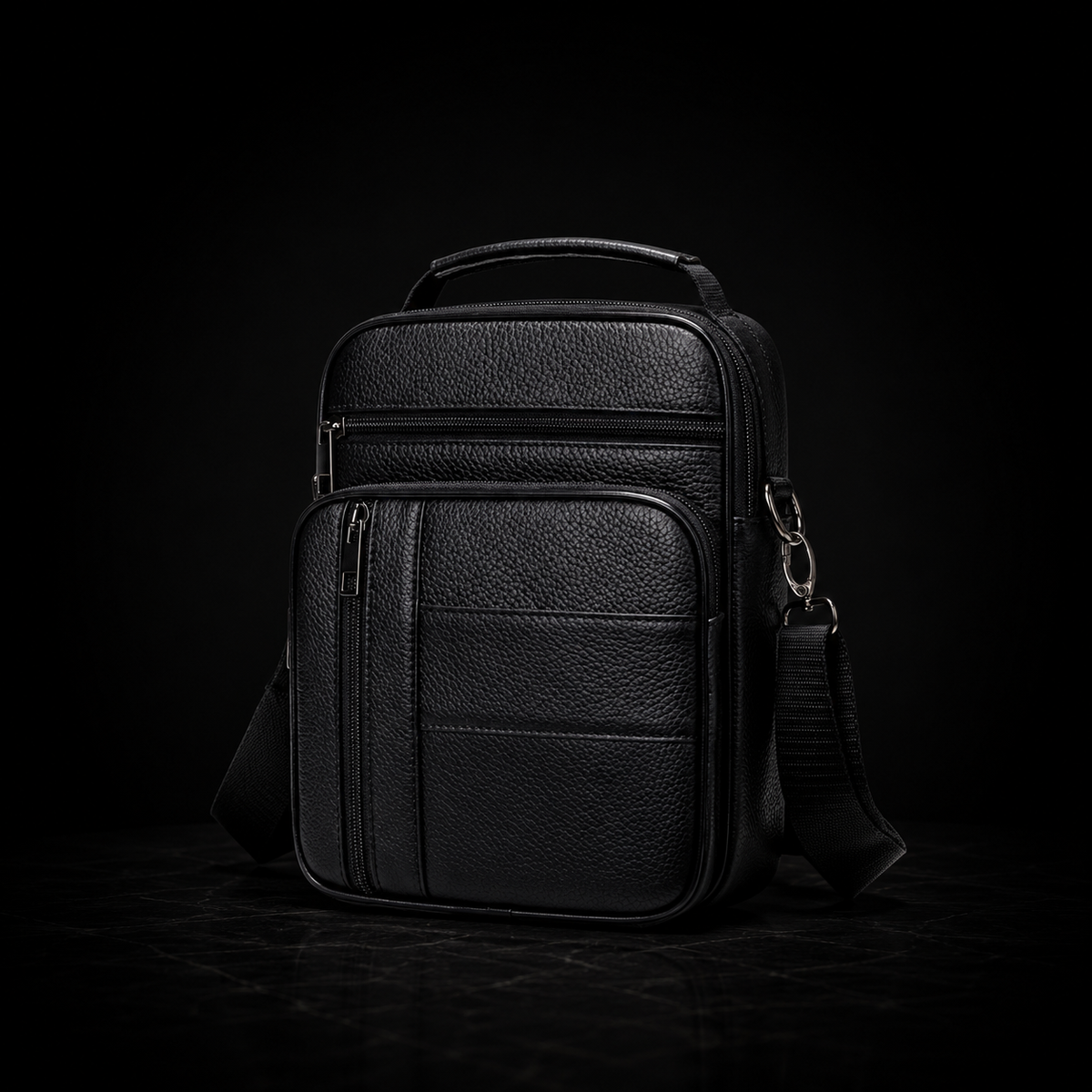 Velora Executive Leather Crossbody Bag